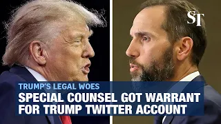 Special counsel got warrant for Trump Twitter account