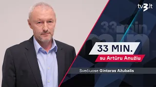 Ažubalis apie galimą Rusijos puolimą: pirmą smūgį reikės priimti patiems | 33 MIN. SU ARTŪRU ANUŽIU