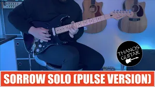 Pink Floyd - Sorrow (Pulse Version - Guitar Solo Cover)