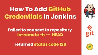How To Add GitHub Credentials In Jenkins | Jenkins GitHub Integration
