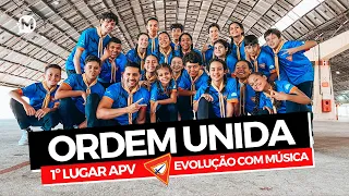 EVOLUÇÃO CAMPEÃ APV - ORDEM UNIDA COM MÚSICA | CLUBE FALCÕES DA AURORA