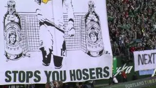 Timbers Army tifo: 'The Power of Kwarasey'