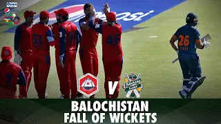 Balochistan Fall Of Wickets | Balochistan vs Northern | Match 1 | National T20 2021 | PCB | MH1T