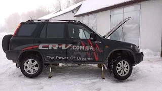 Принудительный 4WD Honda cr-v rd 1 на практике