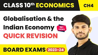 Globalisation and the Indian Economy Class 10 | CBSE Economics | Quick Revision Series Ch4 | 2023-24