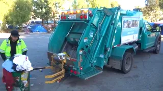 City of Los Angeles "Homeless Encampment" Garbage Collection