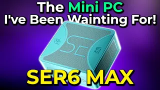 The Mini PC I've Been Waiting For! Insane RDNA2 Power! | Beelink SER6 MAX First Impressions