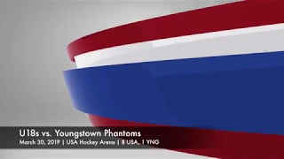 HIGHLIGHTS | U18s Close Play at USA Hockey Arena with an 8-1 Victory