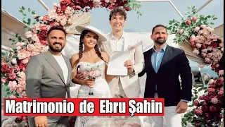 Matrimonio de Ebru Şahin y Cedi Osman