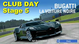 Real Racing 3 Club Day Bugatti La Voiture Noire Stage 5