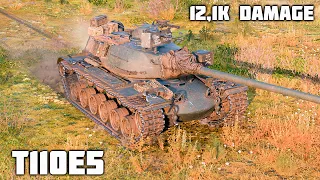 T110E5 WoT – 11Kills, 12,1K Damage