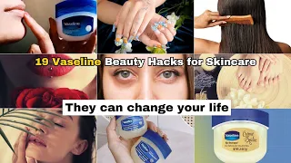 Apply Vaseline on Your Skin and See the Magic ||19 Vaseline Beauty Hacks for Makeup & Skincare