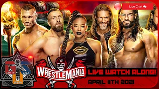 🔴WWE WRESTLEMANIA Watch Along Live Stream Full Show | April 11 2021 Reactions & Review