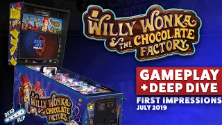 Willy Wonka Pinball Deep Dive and Wonka Office Wizard Mode!