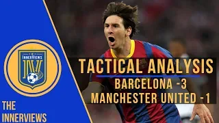 How Guardiola DESTROYED United's Midfield | Barcelona vs Manchester United 3-1 | Tactical Analysis