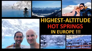 Leukerbad Alpentherme Switzerland: Are Leukerbad's HOT SPRING & SPA most Picturesque in EUROPE?