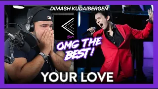 Dimash Kudaibergen Reaction YOUR LOVE Live (I CAN"T BELIEVE THIS!) | Dereck Reacts