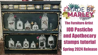 IOD Pastiche and Apothecary stamps tutorial