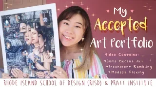 My Accepted Art Portfolio 2019 ✿ RISD & Pratt Institute