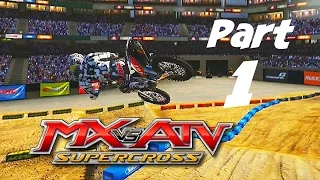 MX vs ATV Supercross! - Gameplay/Walkthrough - Part 1 - Fresh Start!