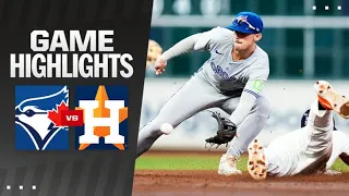 Blue Jays vs. Astros Game Highlights (4/3/24) | MLB Highlights