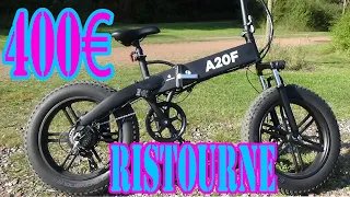 Fat Bike électrique pour pas cher (ado a20f)