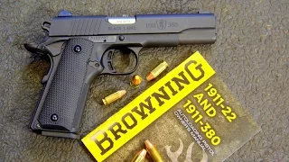 Browning 1911 .380 Black Label - Shooting This Mini Pistol