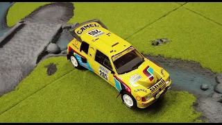 Peugeot 205 Turbo 16 Grand Raid miniature 1/18 ottomodel de ma collection