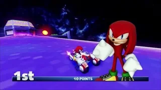 Sonic & All-Stars Racing Transformed (PS3) Knuckles in Rogue Cup (Expert)