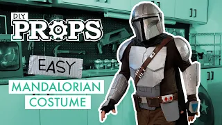 Easy DIY Cardboard MANDALORIAN Suit + Armor | FREE TEMPLATES