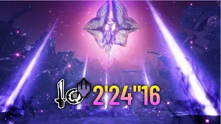 【MH:Rise Sunbreak】 MR5★ Shagaru Magala 2'24"16 SnS Solo | シャガルマガラ 片手剣ソロ (MR 5★ 黒の中の白)