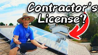 Do i Need CONTRACTOR'S LICENSE to start a solar panel cleaning business?