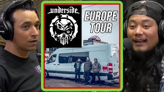 Vek Describes About Underside Band Tour Of Europe