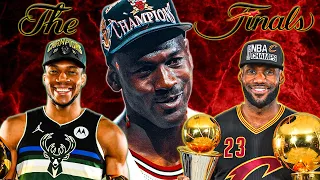 Using Numbers to Determine The 10 BEST NBA FINALS PERFORMANCES OF ALL-TIME!