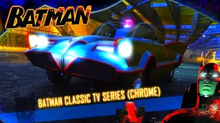 BATMAN Arcade - (Mr. Freeze) - Batmobile BATMAN CLASSIC TV SERIES (CHROME) - GAMEPLAY