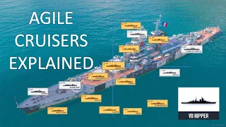 Agile Cruisers Explained (World of Warships: Legends Xbox SX)