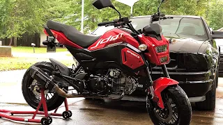 2020 Honda Grom SF miniMOTO 2nd Gen Inspired | Upgraded & Modified | "Scarlet" | Speed Limit 233mph