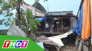 An Giang: Mưa lớn kèm theo lốc xoáy, thiệt hại 77 căn nhà | THDT