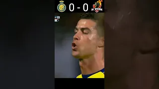 Al nassr vs Al wehda match highlights (amazing ronaldo) #football #shorts #ronaldo #viral