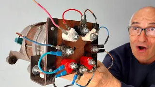 MORE THAN 500 VOLTS With this Homemade Generator!!!