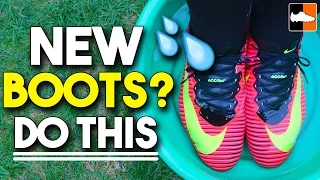 How to Break-In Your Football Boots & New Soccer Cleats