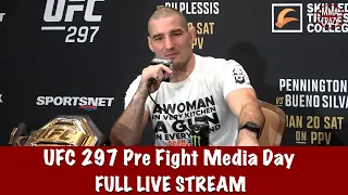 UFC 297: Strickland vs. Du Plessis Media Day Live Stream