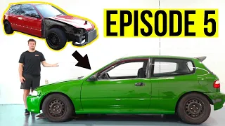 Rebuilding a Turbo Civic On a Budget | EP. 5 (PAINT + REASSEMBLY)