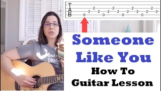 Someone Like You Guitar Lesson