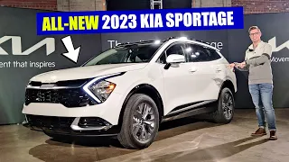 ALL-NEW 2023 Kia Sportage // In-Person Detailed Review of Kia's Newest SUV!