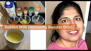 Golden milk/ Turmeric milk/ immunity booster/ weight loss/ Indian Vlogger in Germany/Vlog 05