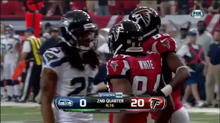 Roddy White & Julio Jones vs Richard Sherman (2012-13 Divisional) | WR vs CB Matchup