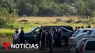 En video: Los restos de Vicente Fernández ya descansan en su última morada | Noticias Telemundo