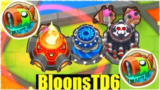 WELCHER REISSNAGELWERFER IST IM BOSSMODUS AM STÄRKSTEN? - Bloons TD6 [Deutsch/German]