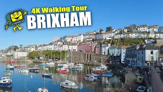 Brixham - Devon UK - 4K Walking Tour & Lunch in Rockfish Brixham